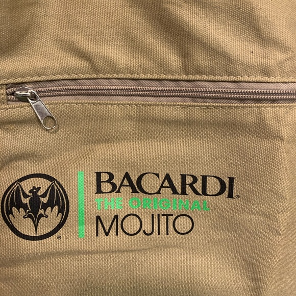 NWOT Bacardi Canvas Backpack - Picture 7 of 8
